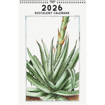 2026 Succulent Calendar – Planet Desert