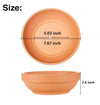 Terra Cotta Pot for Cactus and Succulents- Clay Ceramic Pottery Planter with Drainage Holes