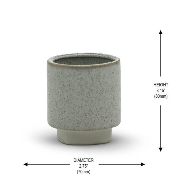 Unique Cylinder Ceramic Pot