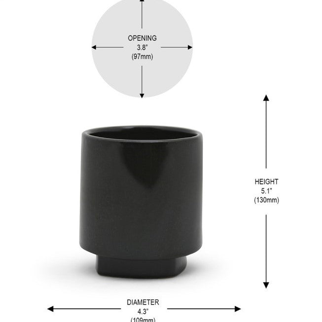 Unique Cylinder Ceramic Pot