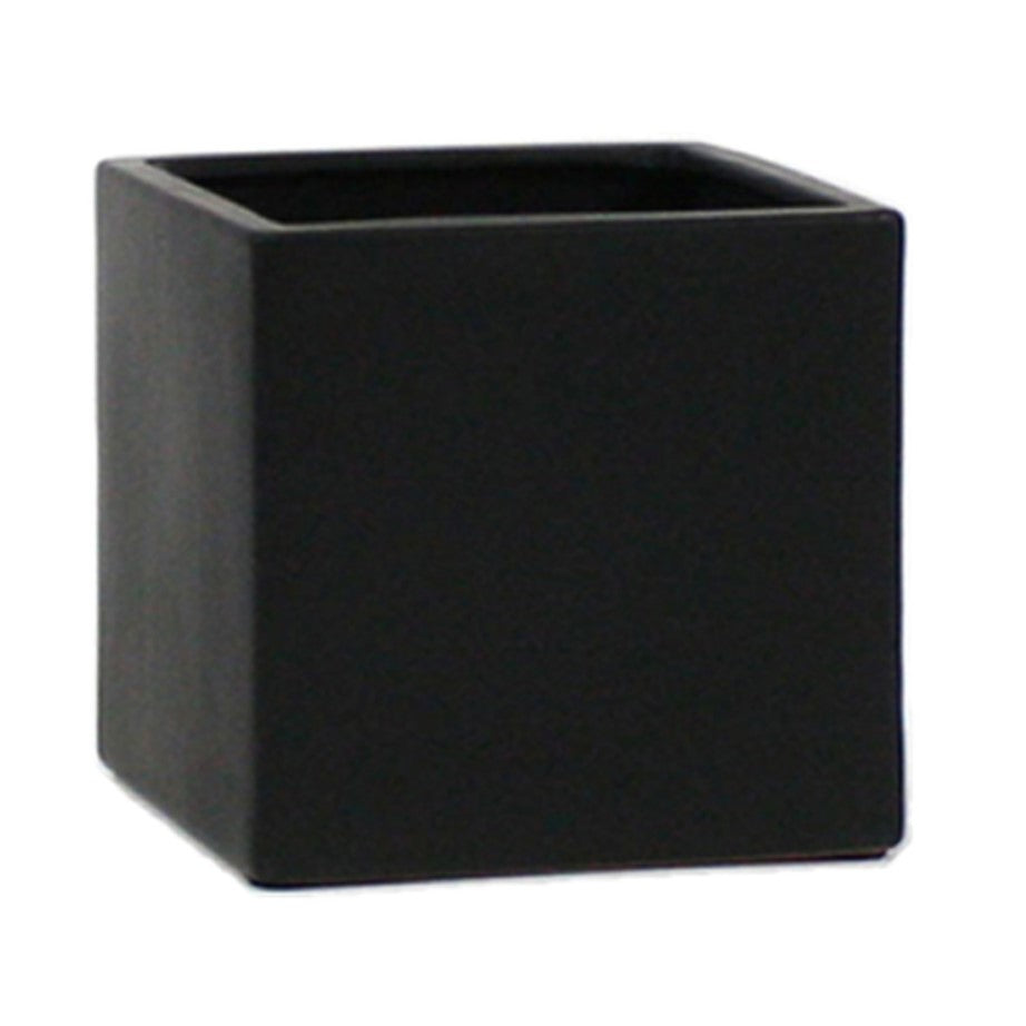 DIY Ceramic Cubed Pot w/ 4 assorted Succulents