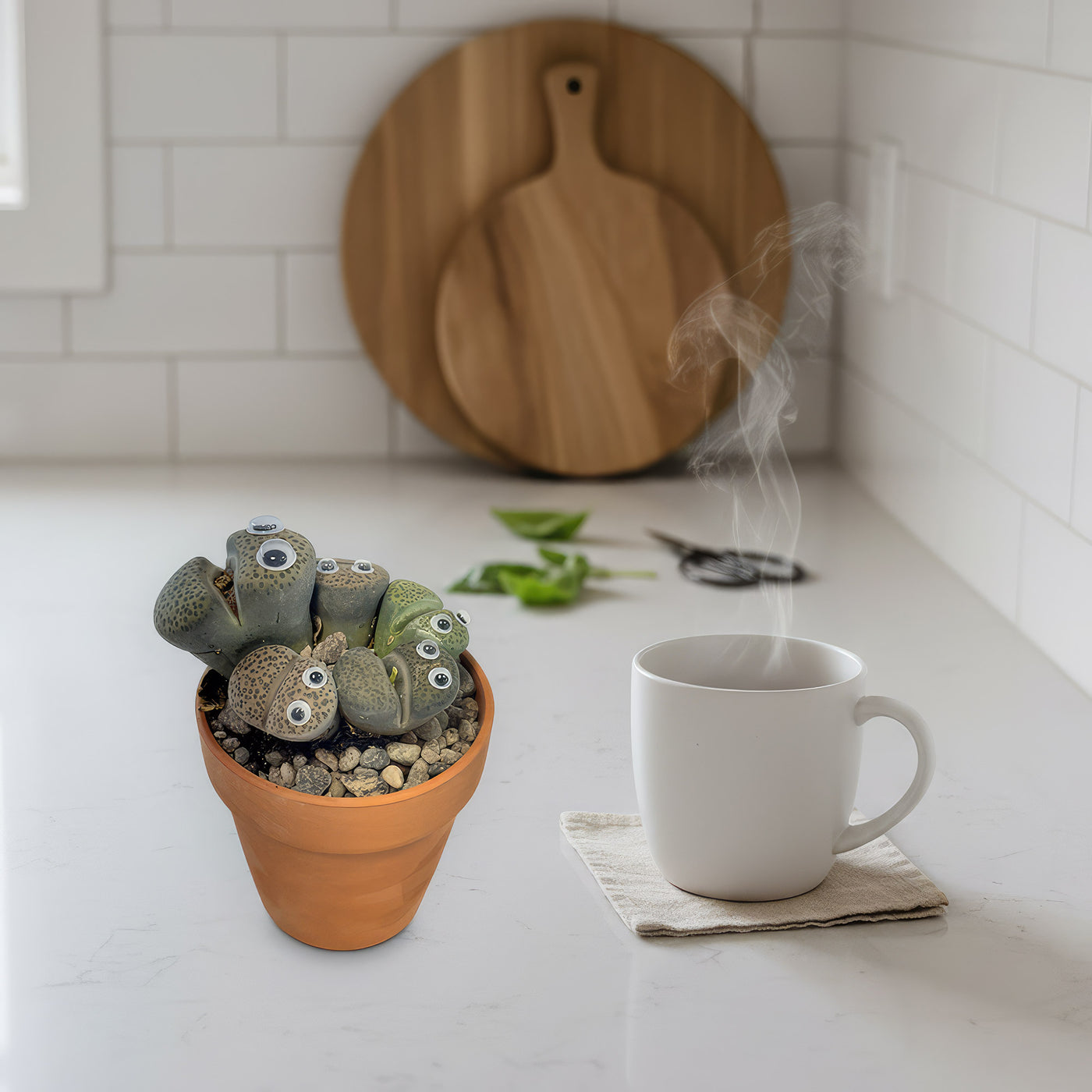 Missy Pebbles Cactus Pal ‘Living Cactus Doll with Googly Eyes’