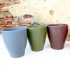 Ceramic Matte 4" Solid Color Pottery