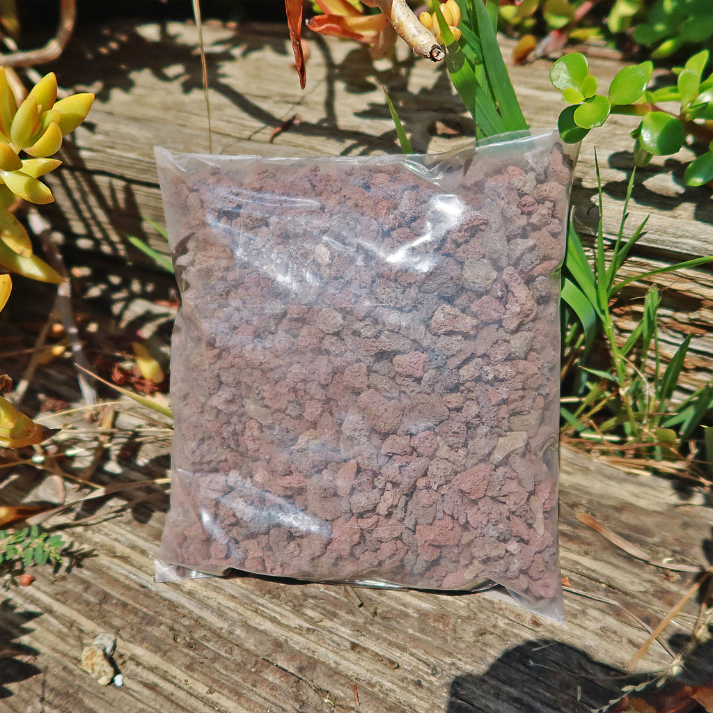 1 Lb 3/8 Red river rock Cactus and Succulent Top Soil Dressing
