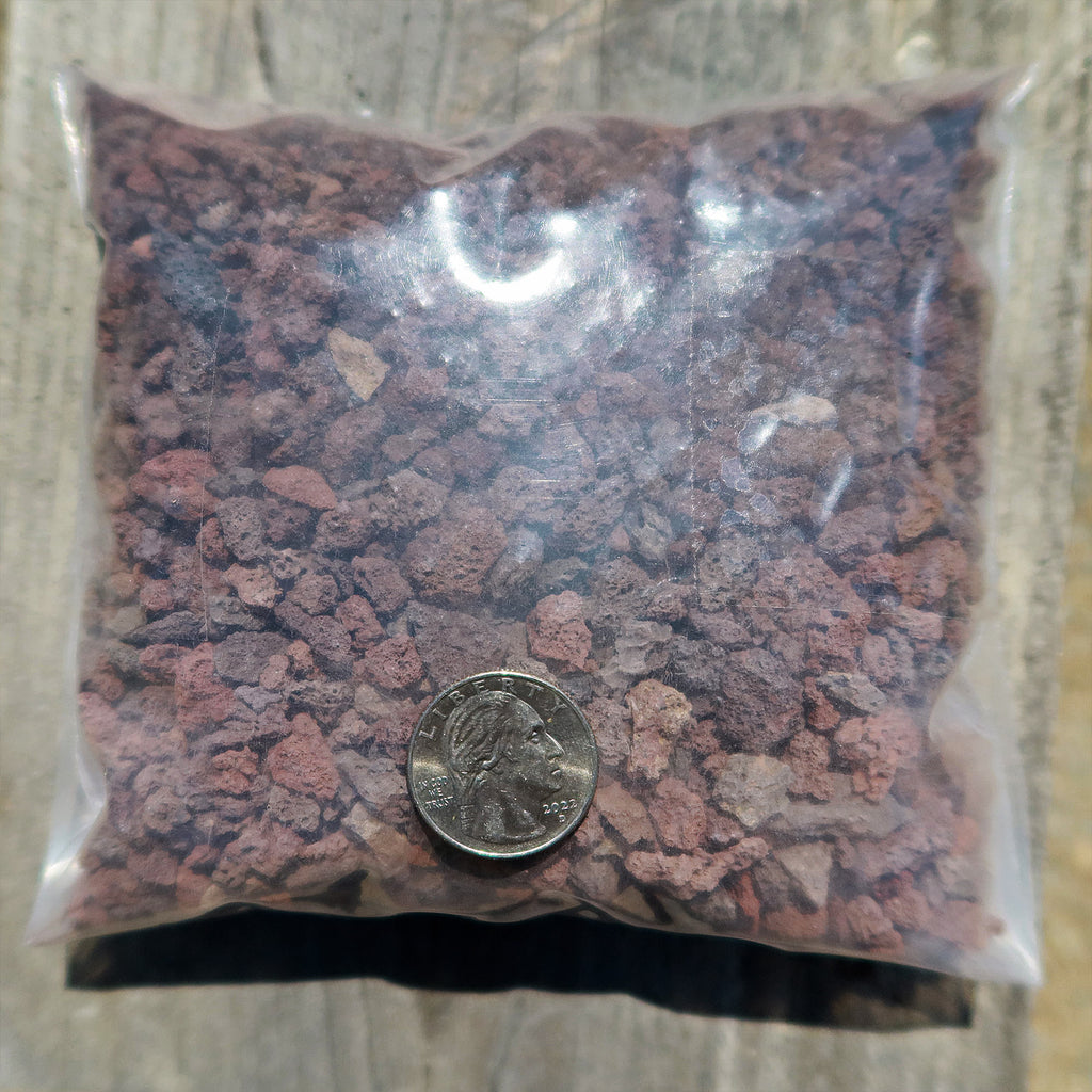 1 Lb 3/8 Red river rock Cactus and Succulent Top Soil Dressing