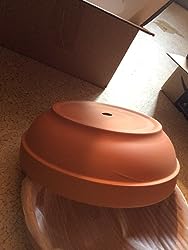 Terra Cotta Pot for Cactus and Succulents- Clay Ceramic Pottery Planter with Drainage Holes