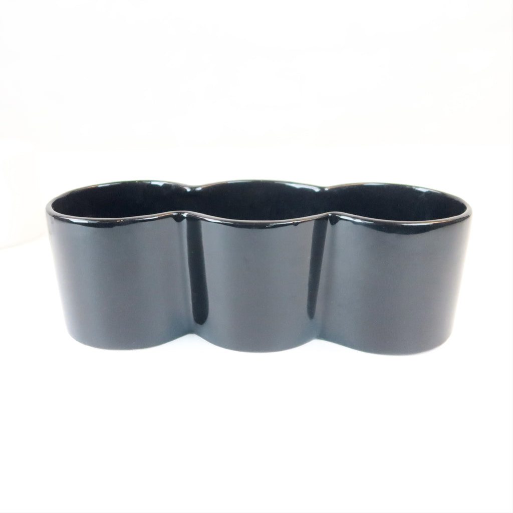 Triple Ceramic planter