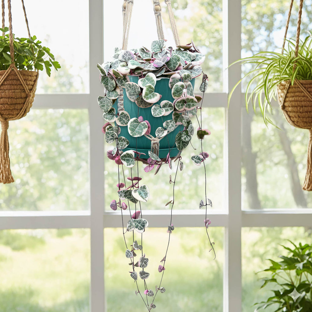 Variegated String of Hearts &