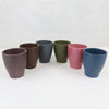 Ceramic Matte 4" Solid Color Pottery