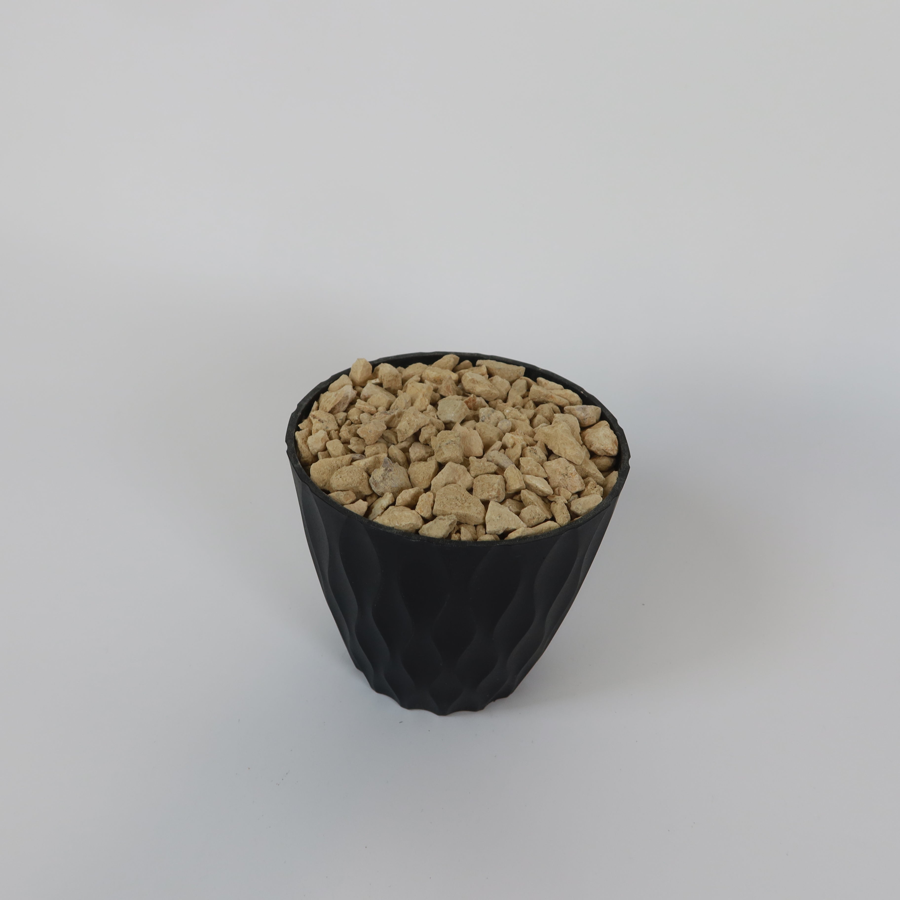 4 inch Black Houseplant pot